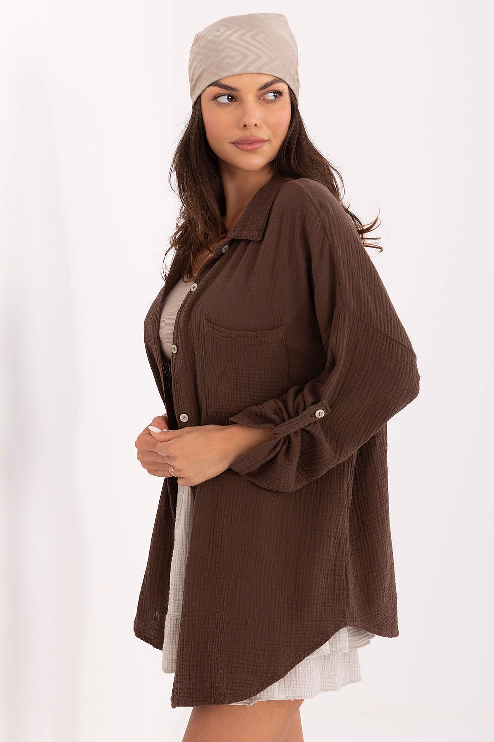  Camicia a manica lunga  model 215499 Italy Moda 