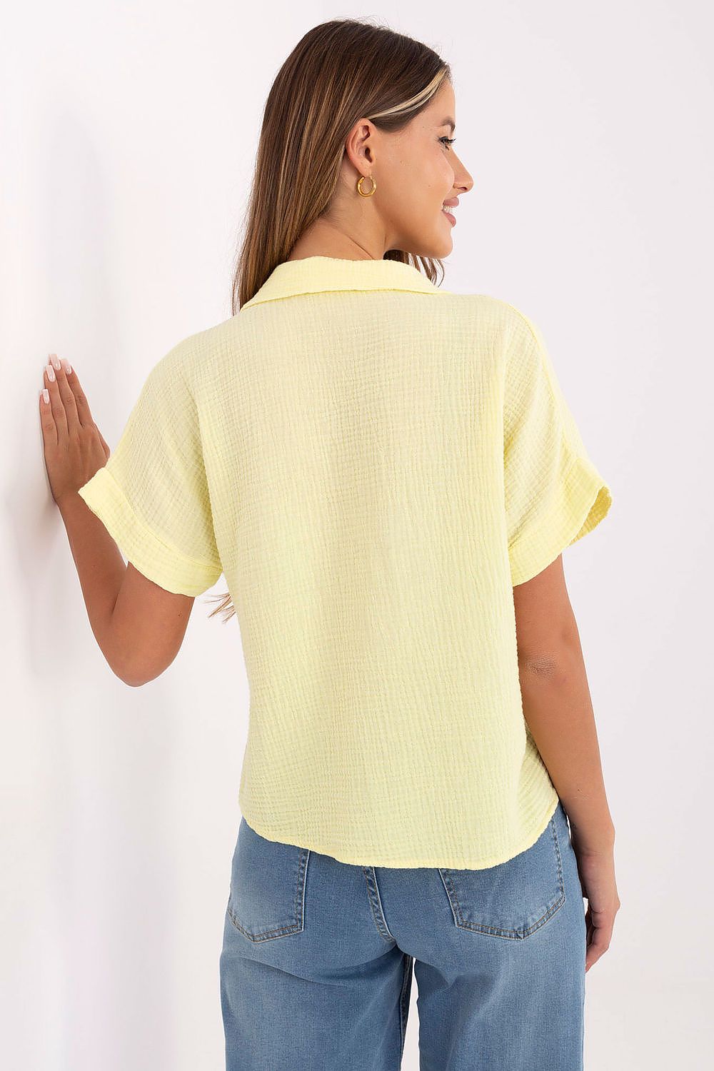  Camicia a manica corta model 215929 Italy Moda 