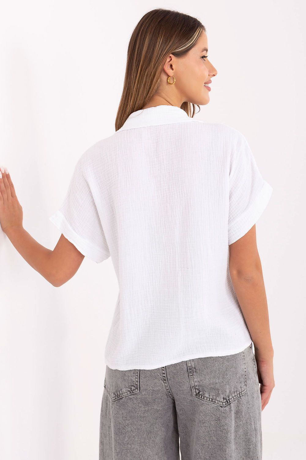  Camicia a manica corta model 215930 Italy Moda 