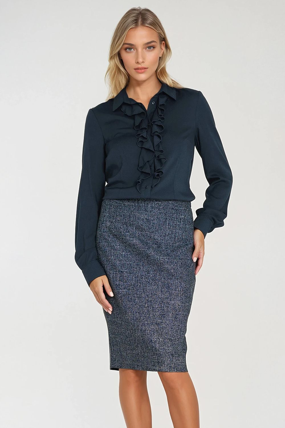  Camicia a manica lunga  model 218899 Nife 