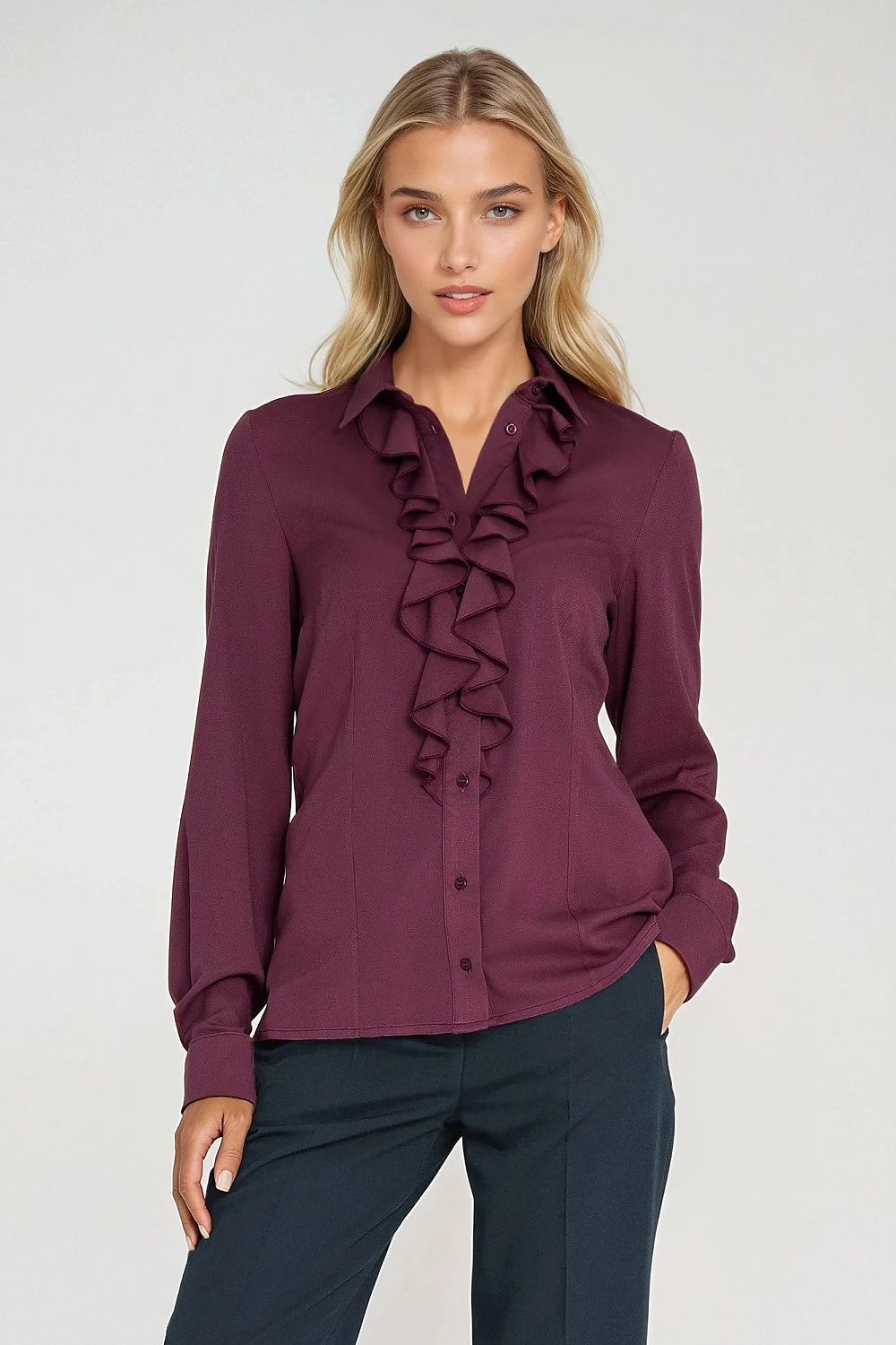  Camicia a manica lunga  model 219786 Nife 
