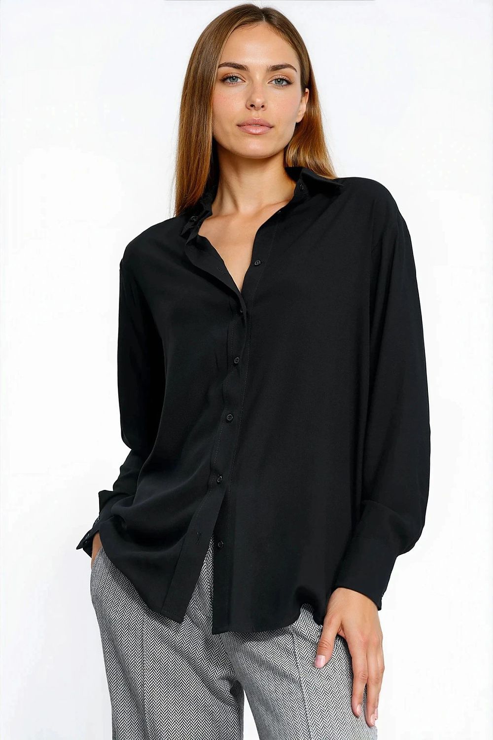  Camicia a manica lunga  model 221217 Nife 