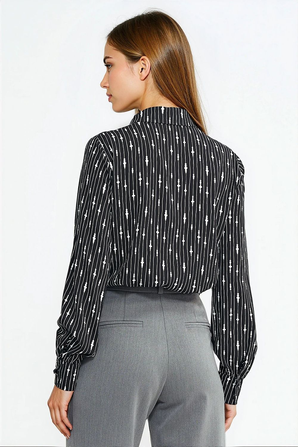  Camicia a manica lunga  model 221722 Nife 