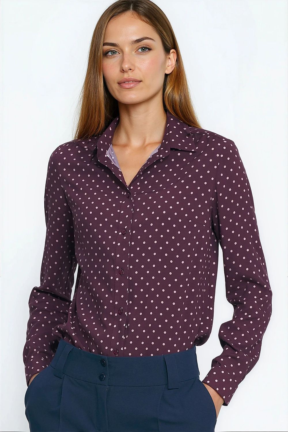  Camicia a manica lunga  model 221728 Nife 