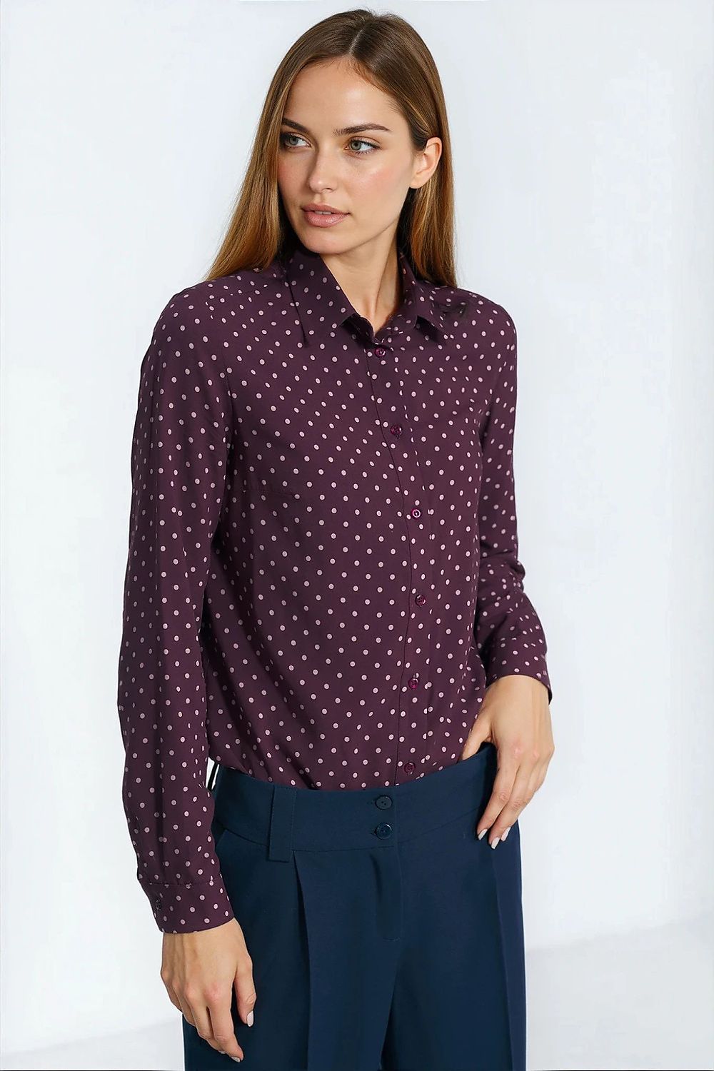  Camicia a manica lunga  model 221728 Nife 