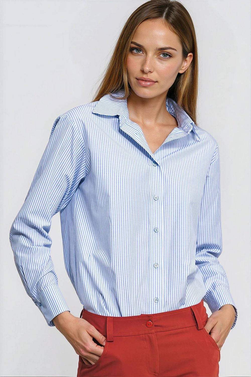  Camicia a manica lunga  model 221731 Nife 