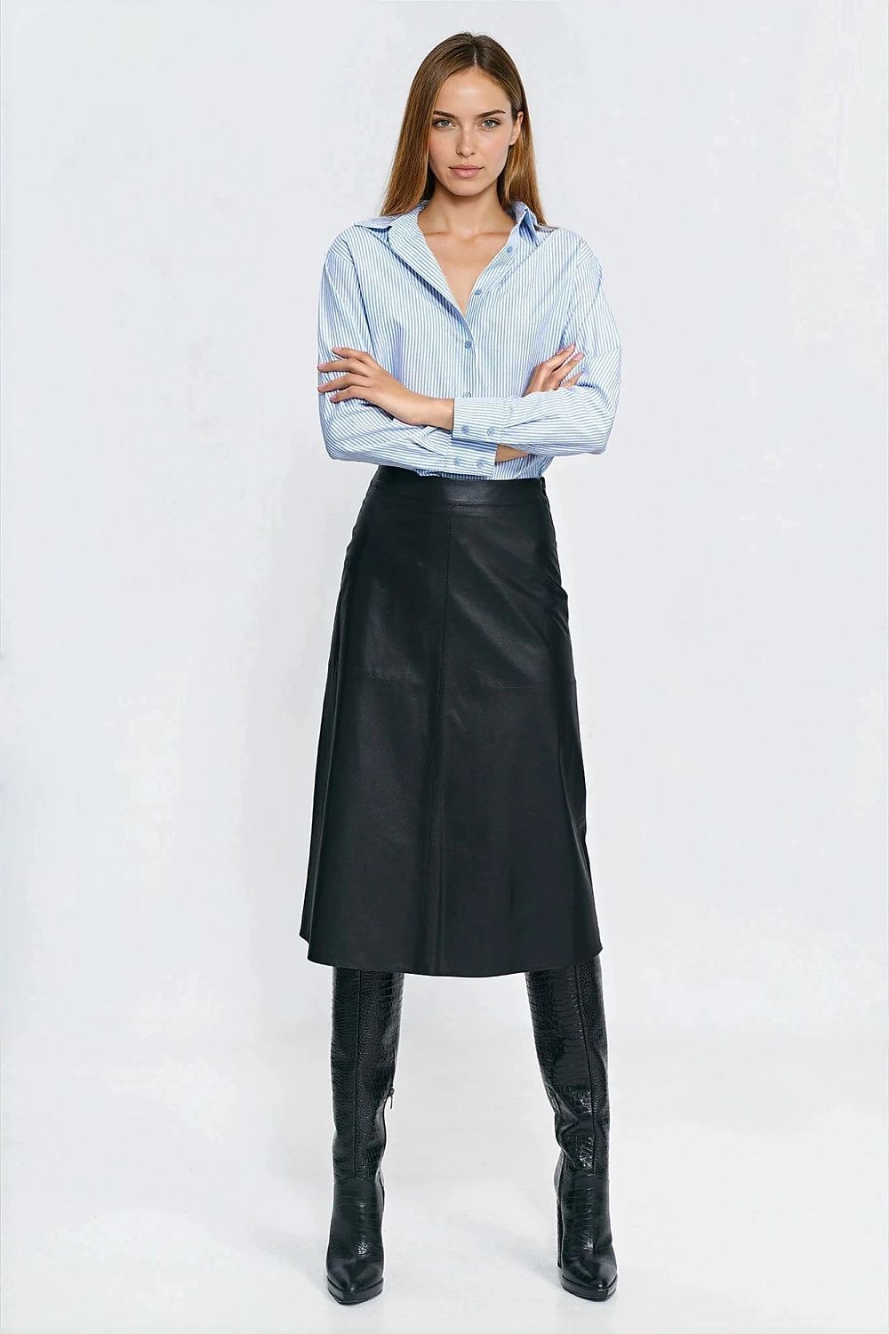  Camicia a manica lunga  model 221731 Nife 