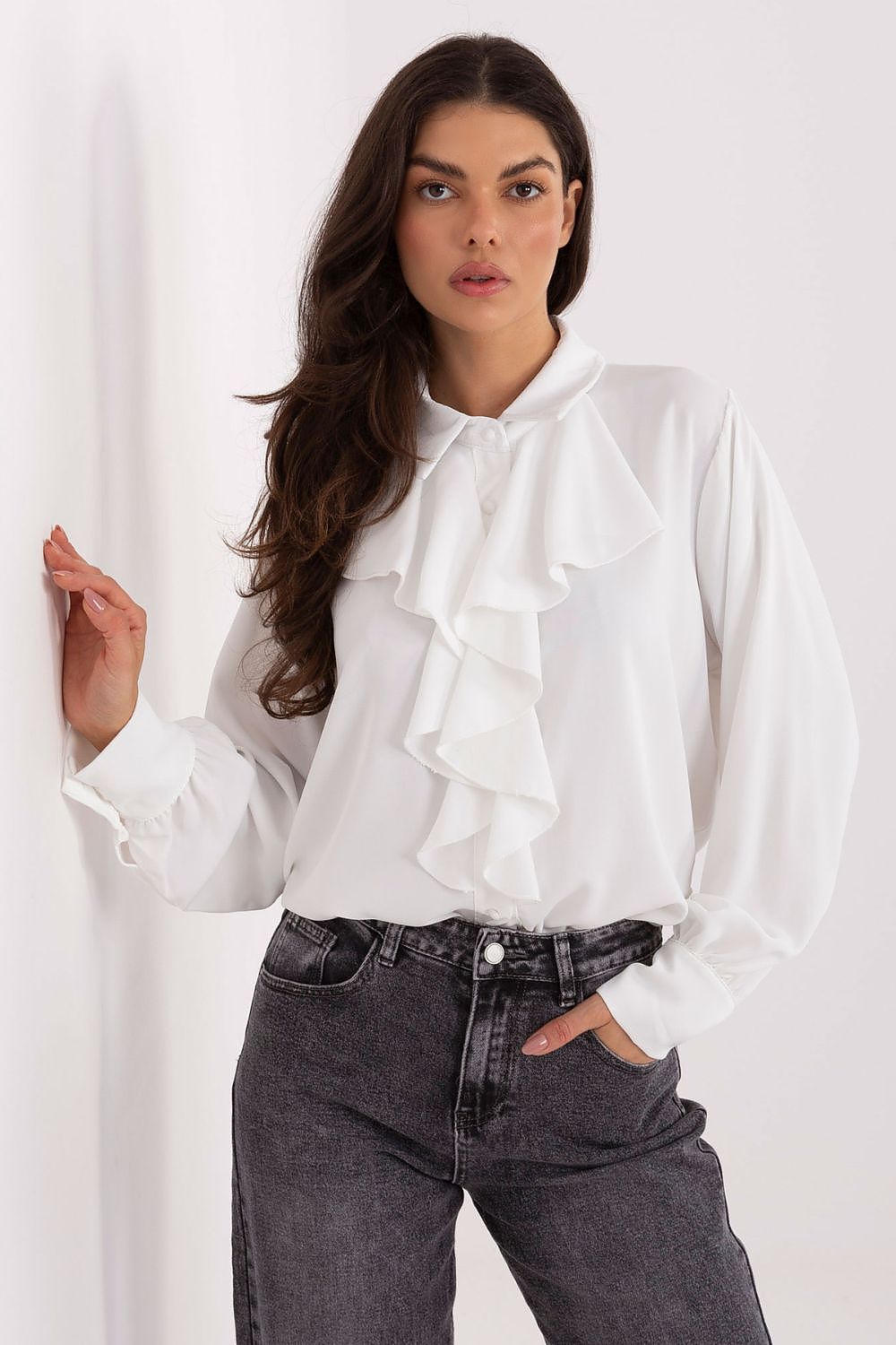 Camicia a manica lunga  model 221880 Factory Price 